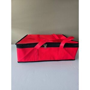 Insulated Tote Red New